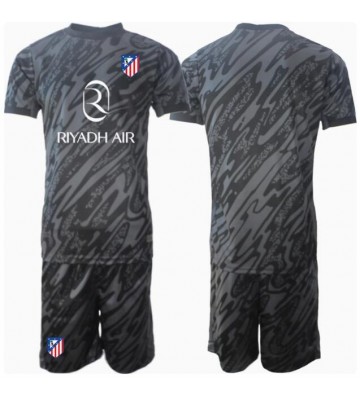 Atletico Madrid Goalkeeper Replica Home Stadium Kit for Kids 2024-25 Short Sleeve (+ pants)
